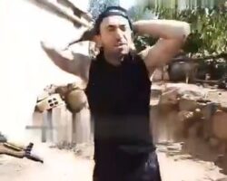 Execution of young Druze civilian by Syrian government forces