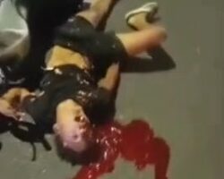 Fatal accident of motorcyclist in Manaus, Brazil