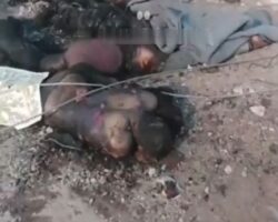 HTS militants burn bodies of dead Druze
