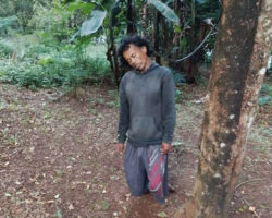 Hanged man found on tree by roadside