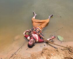 Dead Indian female