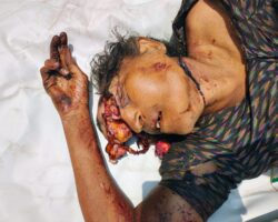 Dead Indian woman