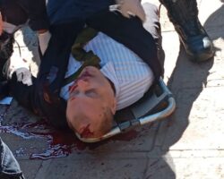 Madman commits suicide in front of Brazilian consulate building
