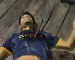 Man found dead with punctured chest