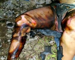Mexican cartel attempted to burn woman alive