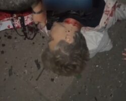 Missile in Donetsk killed woman and injured three people