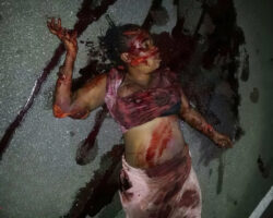 Prostitute murdered with machete