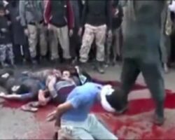 Public execution by beheading