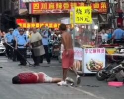 Stabbed to death after argument with store owner
