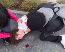 Teenager suffers brain damage during fight at drive-thru