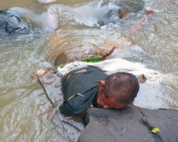 Unidentified man discovered in Cibedug River