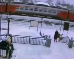 23-year-old Russian woman fatally struck by train
