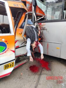 3 dead and more than 20 injured after collision between minibus and bus