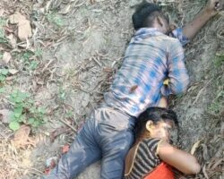 Bodies of man and woman found in bushes near dam
