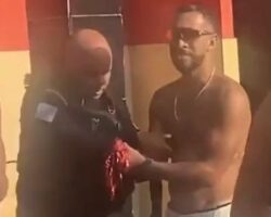 Brazilian soccer fan lost his hand in pyrotechnics explosion