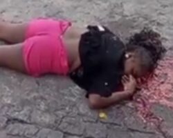 Brazilian woman executed in the middle of street
