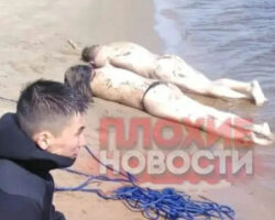 Car with dead couple inside pulled from river in Yakutsk