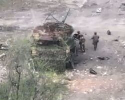 Explosion of anti-tank mine kills two soldiers