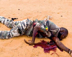 Military victims of ISIS in West Africa