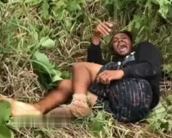 Painful punishment for two motorcycle thieves