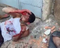 Painful punishment for two thieves from favela