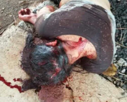 Stoned to death by her jealous husband