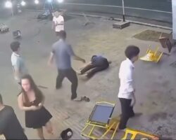 Street fight in Vietnam ends with brain damage