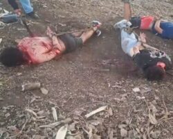 Three gangsters massacred by their rivals in Ecuador