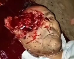 Assassinated with shotgun in bar