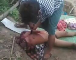 Brutal execution of civilian by Myanmar army