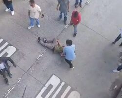 Bus driver ran over homeless person to avoid being lynched