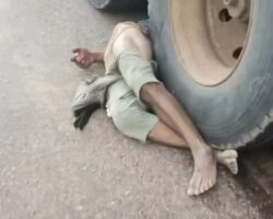 Cambodian motorcyclist died under wheels of truck