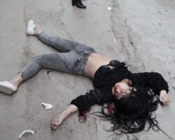 Chinese female suicidal jumper