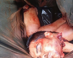 Dismembered male remains found in garbage bag