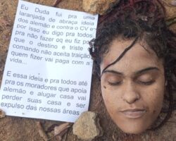 Gangsters cut off her head and dumped it on street