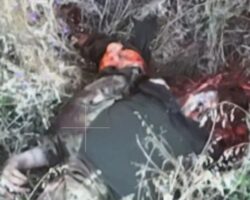 Grenade dropped from drone tears apart Ukrainian soldier