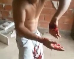 Guy caught stealing in gang-controlled area