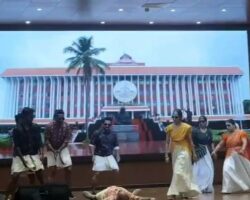 Indian man suffers heart attack during dance performance