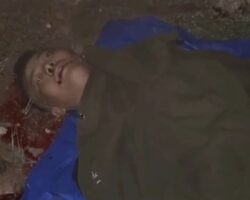 Last breaths of pedestrian hit by speeding car