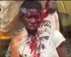 Leader of Ghanaian gang beaten by rivals