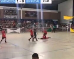 Shocking death of goalkeeper after saving penalty