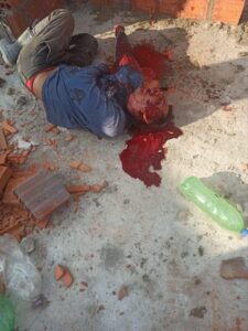 Traffickers smashed his head with brick