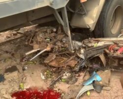 Truck crashed into produce market, killing 3 vendors