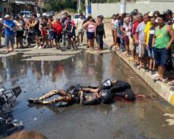 Two hitmen burned alive after failed assassination attempt
