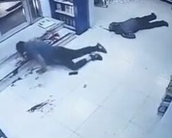 Unsuccessful bank robbery in Honduras