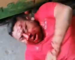 Vegetable seller brutally beaten by debt collectors
