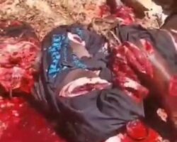 African villager hacked to pieces with machete