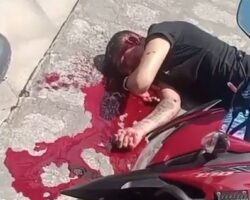 Assassinated in front of his wife’s eyes