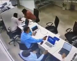 Bank clerk dies of sudden heart failure
