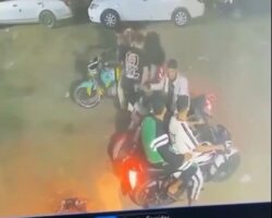 Egyptian guy on motorcycle gunned down with shotgun